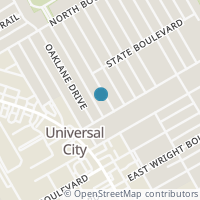 Map location of 213 Beechwood Ave, Universal City TX 78148