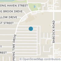 Map location of 6522 Spring Manor St, San Antonio TX 78249