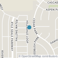 Map location of 11014 HILLSDALE LOOP, San Antonio, TX 78249