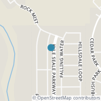 Map location of 11106 Rindle Rnch, San Antonio TX 78249