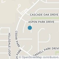 Map location of 11113 CHERRY PARK DR, San Antonio, TX 78249