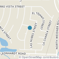 Map location of 12126 Los Cerdos St, San Antonio, TX 78233
