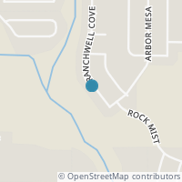 Map location of 11827 Ranchwell Cv, San Antonio TX 78249