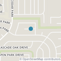 Map location of 7614 Dyewood, San Antonio TX 78249
