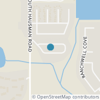 Map location of 5515 CROSS POND, San Antonio, TX 78249