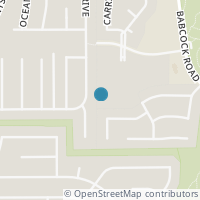 Map location of 7334 Carriage Ln, San Antonio TX 78249