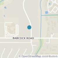 Map location of 6706 Hope Farm, San Antonio TX 78249