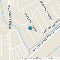 Map location of 13034 O'Connor Cv, San Antonio, TX 78233