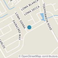 Map location of 6710 Loma Vino, San Antonio, TX 78233