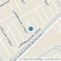 Map location of 13215 Larkwalk St, San Antonio TX 78233