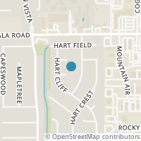 Map location of 6107 Hart Glen, San Antonio, TX 78254