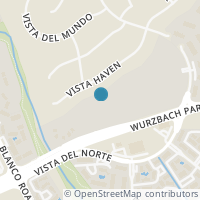 Map location of 12819 VIDORRA VISTA DR, San Antonio, TX 78216