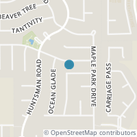 Map location of 7343 HUNTERS RAVEN, San Antonio, TX 78249