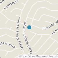 Map location of 13042 Hunters Ridge St, San Antonio TX 78230