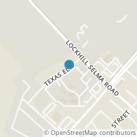 Map location of 4175 Texas Elm #4175, San Antonio TX 78230