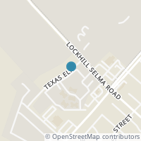 Map location of 4177 Texas Elm, San Antonio TX 78230