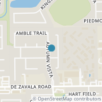 Map location of 12510 Autumn Vista St, San Antonio TX 78249