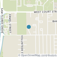 Map location of 1240 Jefferson Avenue, Corpus Christi, TX 78155