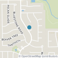 Map location of 7319 Decoy Cv, San Antonio TX 78249