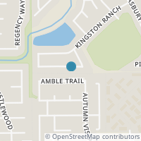 Map location of 6126 Amherst Bay, San Antonio TX 78249