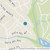 Map location of 1407 Vista Del Monte, San Antonio TX 78216