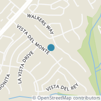 Map location of 1519 Vista Del Monte, San Antonio TX 78216
