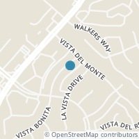 Map location of 13530 Vista Bonita, San Antonio TX 78216
