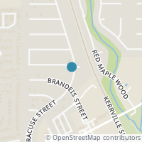 Map location of 4802 Bucknell St, San Antonio TX 78249