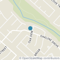 Map location of 2219 Oakline Dr, San Antonio TX 78232