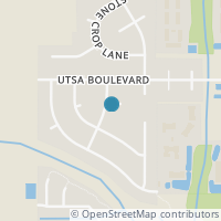 Map location of 7510 University View Dr, San Antonio TX 78249