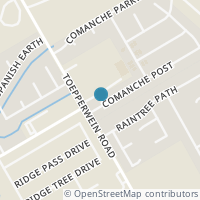Map location of 6515 Comanche Post, San Antonio TX 78233