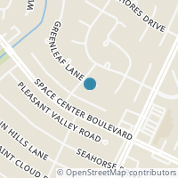 Map location of 15406 Greenleaf Ln, Houston TX 77062
