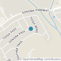 Map location of 8502 Sonora Pass, Helotes TX 78023
