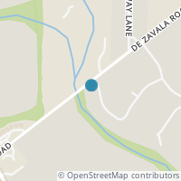 Map location of 100 Painted Post Ln, Shavano Park TX 78231