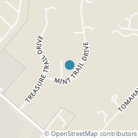 Map location of 14013 Mint Trail Dr, Hill Country Village TX 78232