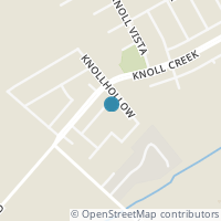 Map location of 4026 Knollhill, San Antonio TX 78247