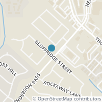 Map location of 2335 Bluffridge St, San Antonio TX 78232
