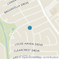 Map location of 3815 Plum Hollow Drive, Houston, TX 77059