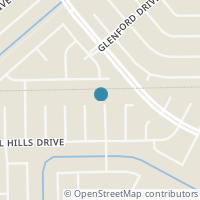 Map location of 16306 Quail Place Drive, Houston, TX 77489