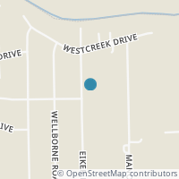Map location of 12527 Eiker Road, Brookside Village, TX 77581