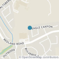 Map location of 16527 Eagle Cross Dr, San Antonio TX 78247