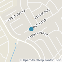 Map location of 16926 Darien Wing, San Antonio TX 78247