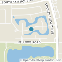 Map location of 4130 Presidents Dr S, Houston TX 77047