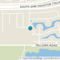 Map location of 14634 Presidents Dr W, Houston TX 77047