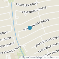 Map location of 16238 Havenhurst Dr, Houston TX 77059