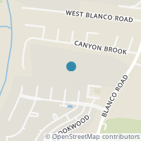 Map location of 17230 Beacon Woods, San Antonio TX 78248