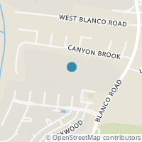 Map location of 17223 Saint Andrews, San Antonio TX 78248