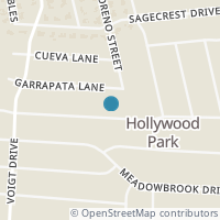 Map location of 513 RUA DE MATTA ST, Hollywood Park, TX 78232