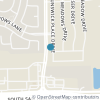 Map location of 14434 Brunswick Place Dr, Houston TX 77047