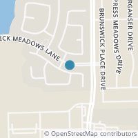 Map location of 3411 Victorian Manor Ln, Houston TX 77047